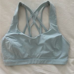 Lululemon Free to Be Serene Bra - Ice Blue